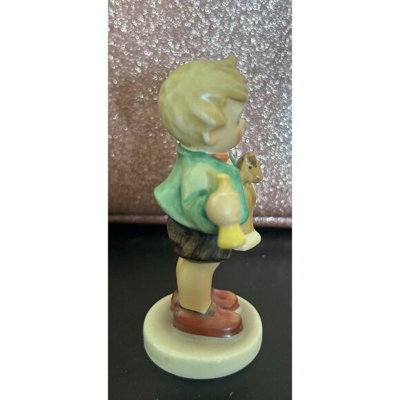 Vintage Hummel Goebel Figurine Boy with Toy Horse and Horn 239/C 3 1/2” TMK5 - Picture 2 of 6
